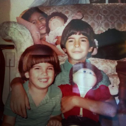 Christopher Titone with His Siblings.